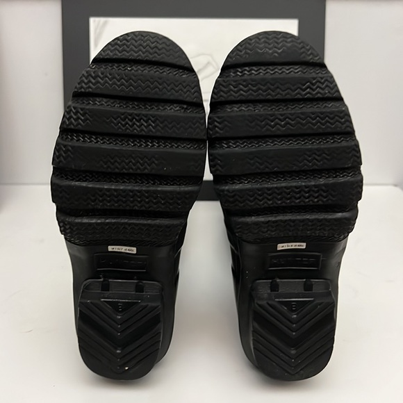 Hunter Original Kids' Classic Rain Boot Black Mate Little Kid/Big Kid) S… - Picture 15 of 16